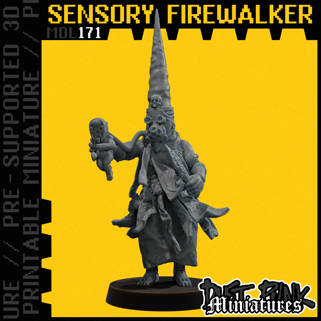MDL171 SENSORY FIREWALKER [PRE-SUPPORTED]